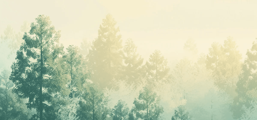 Frisson d'Émeraude : Papier Peint Panoramique Forêt Verdoyante - Illulart: Papier peint panoramique