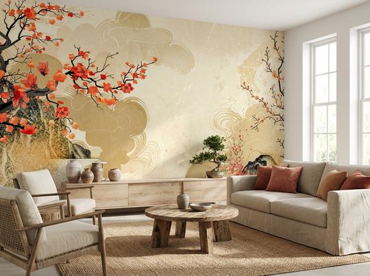 Harmonie de Sakura - Éclats Dorés