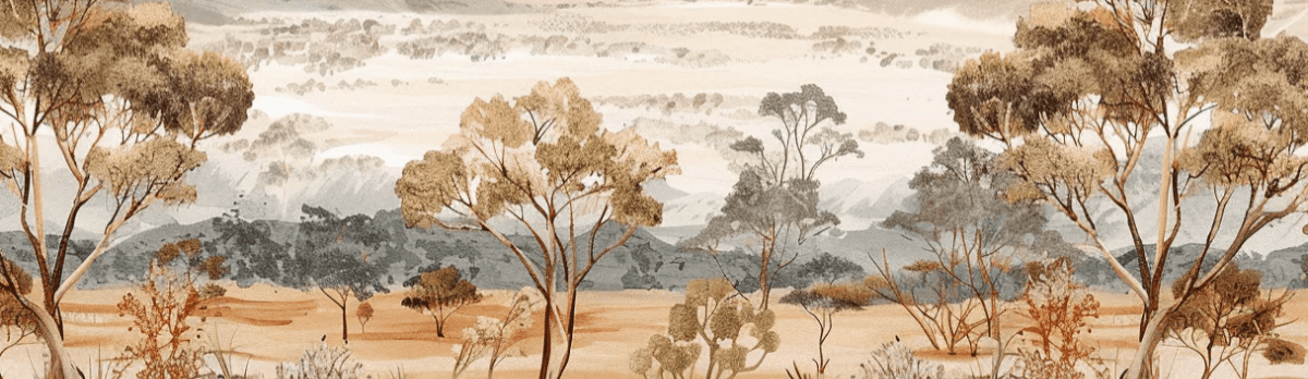 Horizon Australien - Illulart: Papier peint panoramique