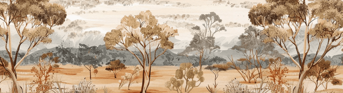 Horizon Australien - Illulart: Papier peint panoramique