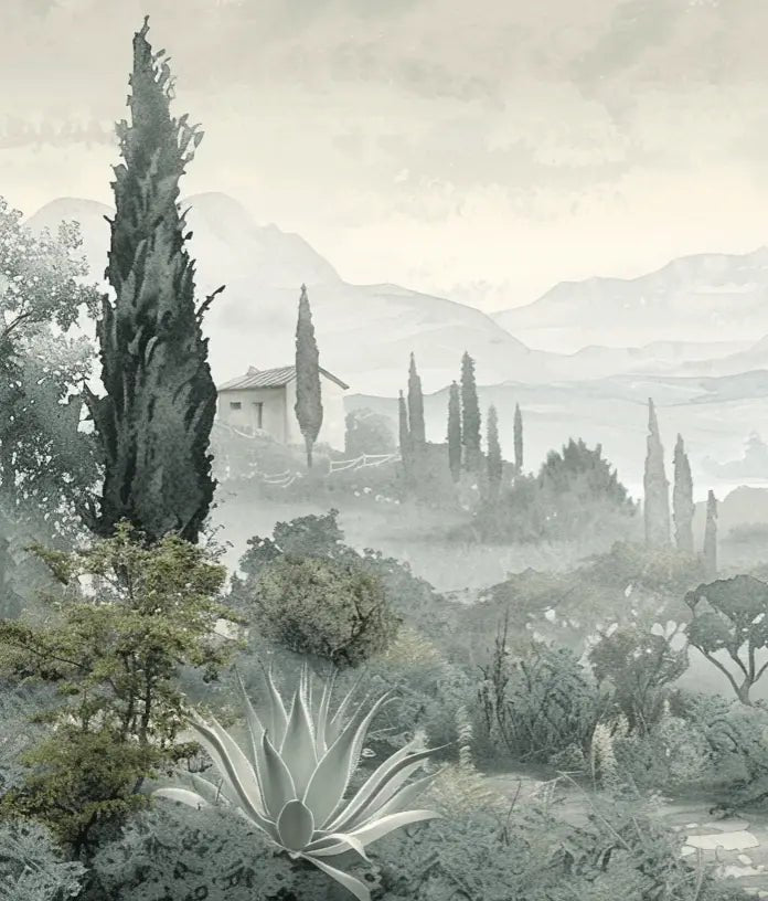 Horizon Méditerranéen - Illulart: Papier peint panoramique