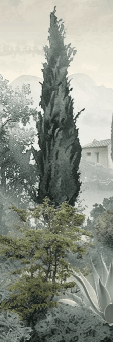 Horizon Méditerranéen - Illulart: Papier peint panoramique