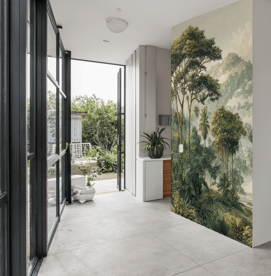 Immersion en pleine nature – Papier peint jungle luxuriante - Illulart: Papier peint panoramique