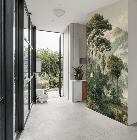 Immersion en pleine nature – Papier peint jungle luxuriante - Illulart: Papier peint panoramique