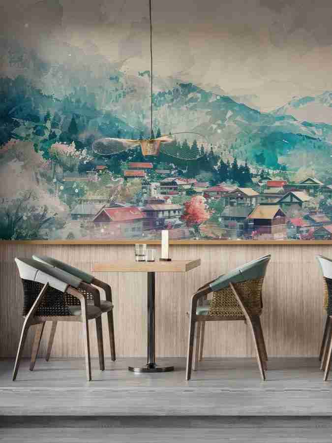 Japon traditionnel - Illulart: Papier peint panoramique