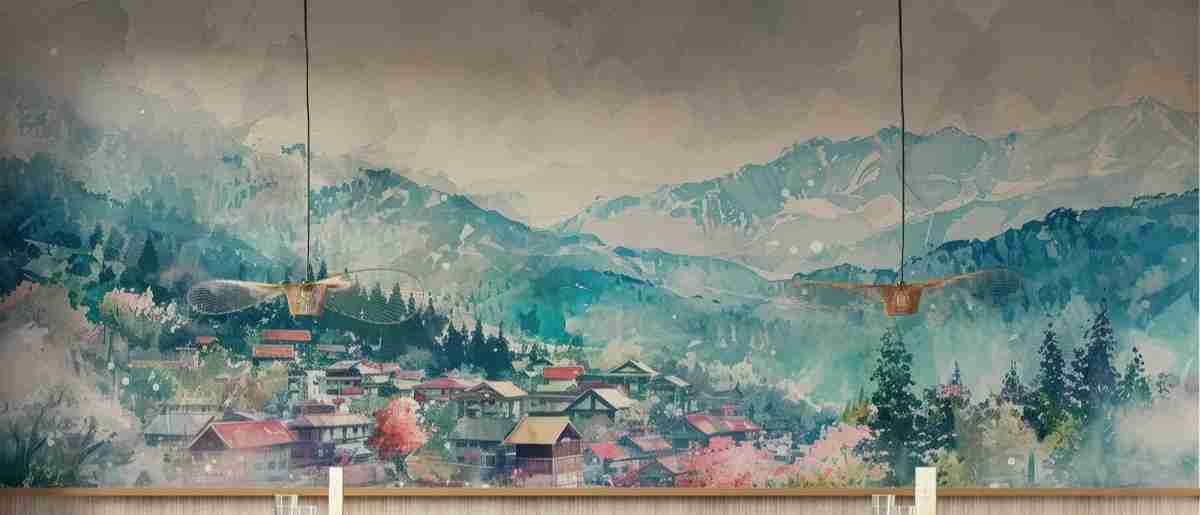 Japon traditionnel - Illulart: Papier peint panoramique