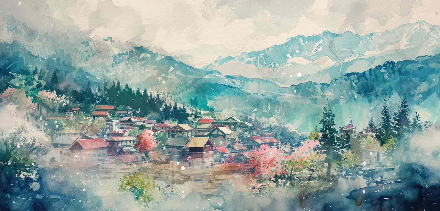 Japon traditionnel - Illulart: Papier peint panoramique