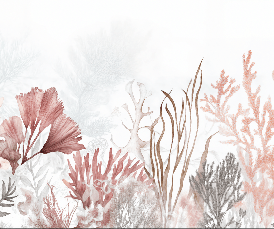 Jardin de corail - Illulart: Papier peint panoramique