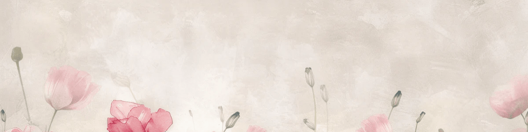 Jardin de Douceur - Revêtement Mural Coquelicots - Illulart: Papier peint panoramique