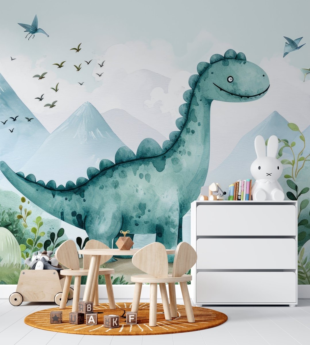 Jurassic Joy - Aventure Préhistorique pour Jeunes Explorateurs - Illulart: Papier peint panoramique