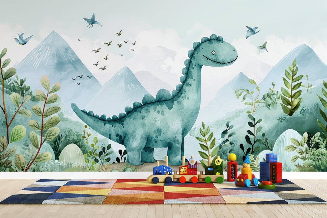 Jurassic Joy - Aventure Préhistorique pour Jeunes Explorateurs - Illulart: Papier peint panoramique