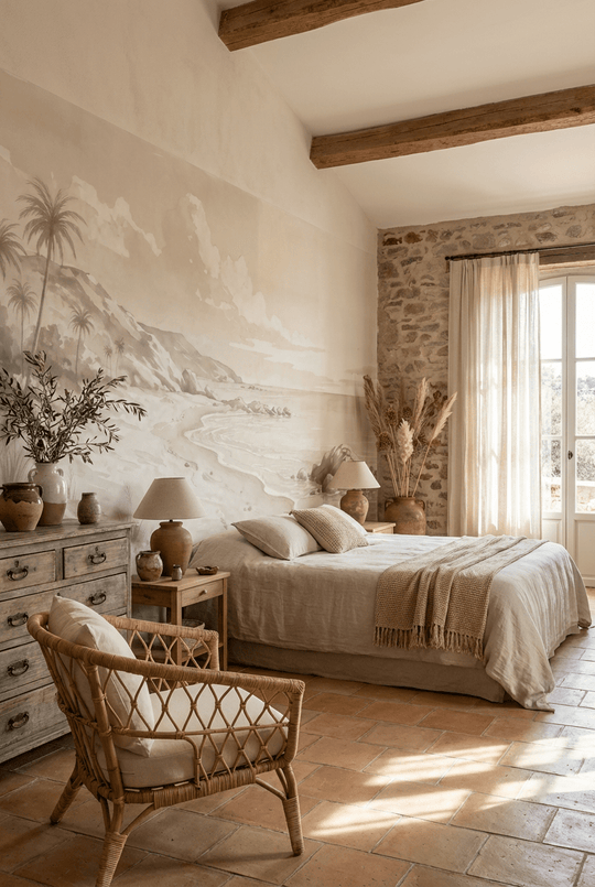 Lagune de sable - Illulart: Papier peint panoramique