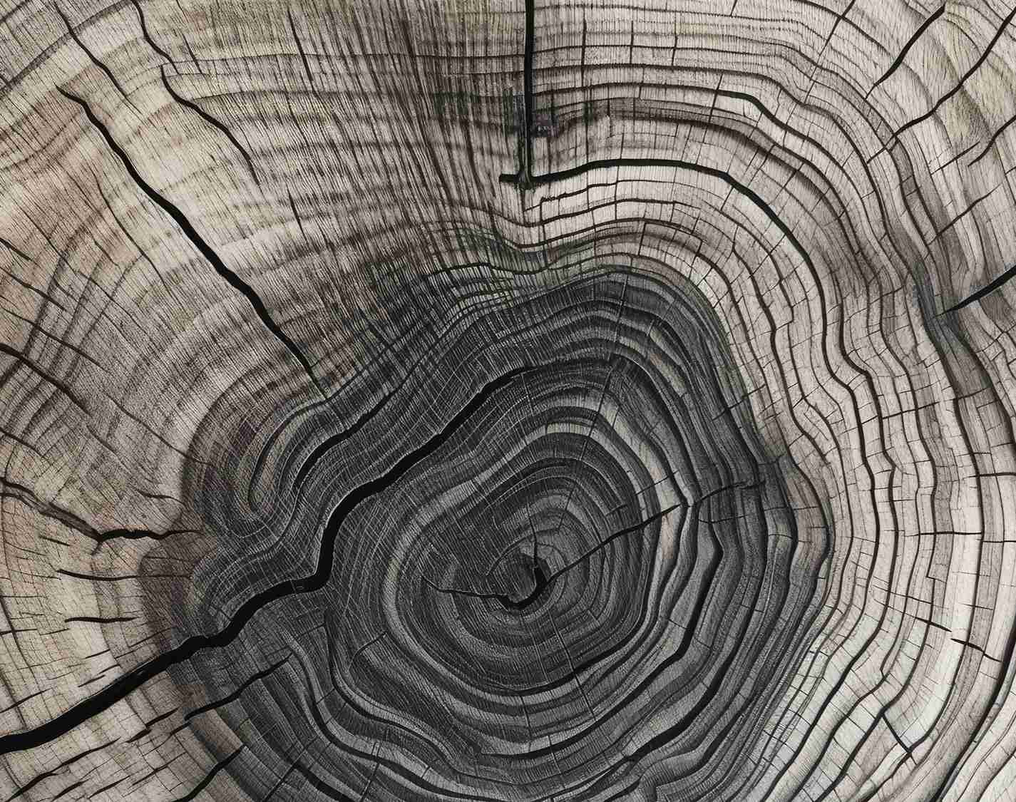 L'élégance du bois - Illulart: Papier peint panoramique