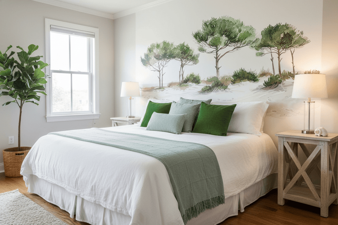 Les Pins de la Plage : Évasion Naturelle - Illulart: Papier peint panoramique