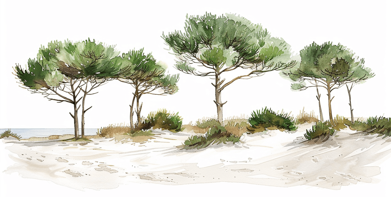Les Pins de la Plage