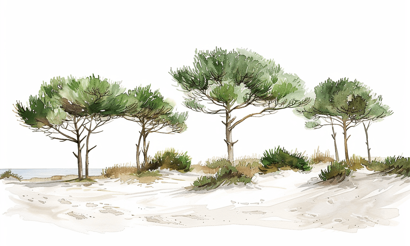Les Pins de la Plage