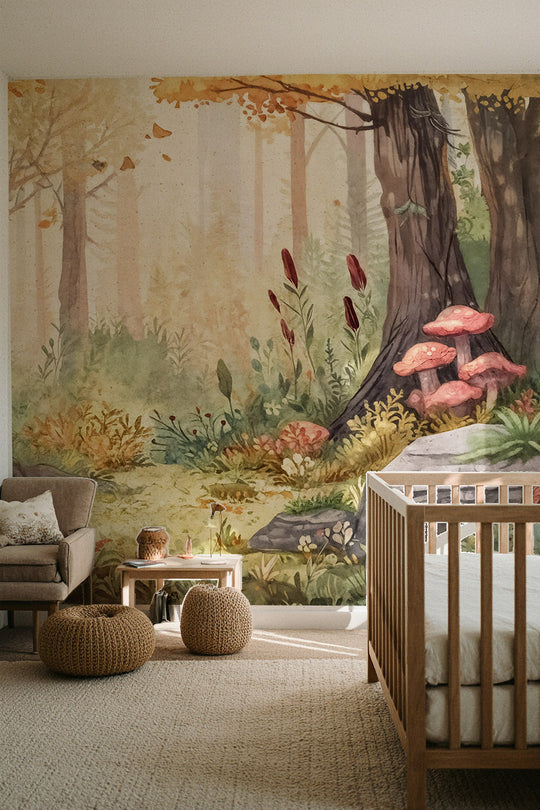 Les champignons fantastiques - Panoramique automnal