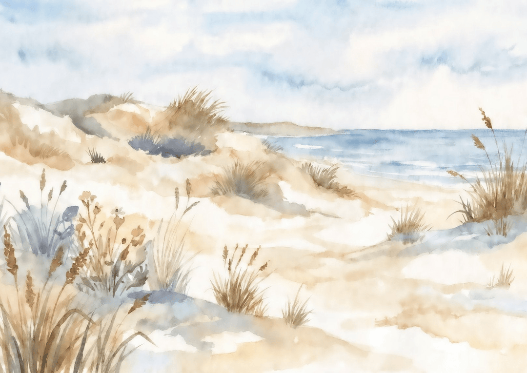 Lumière des Dunes - Illulart: Papier peint panoramique