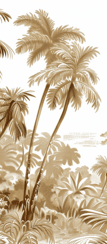Luxe Tropical - Illulart: Papier peint panoramique