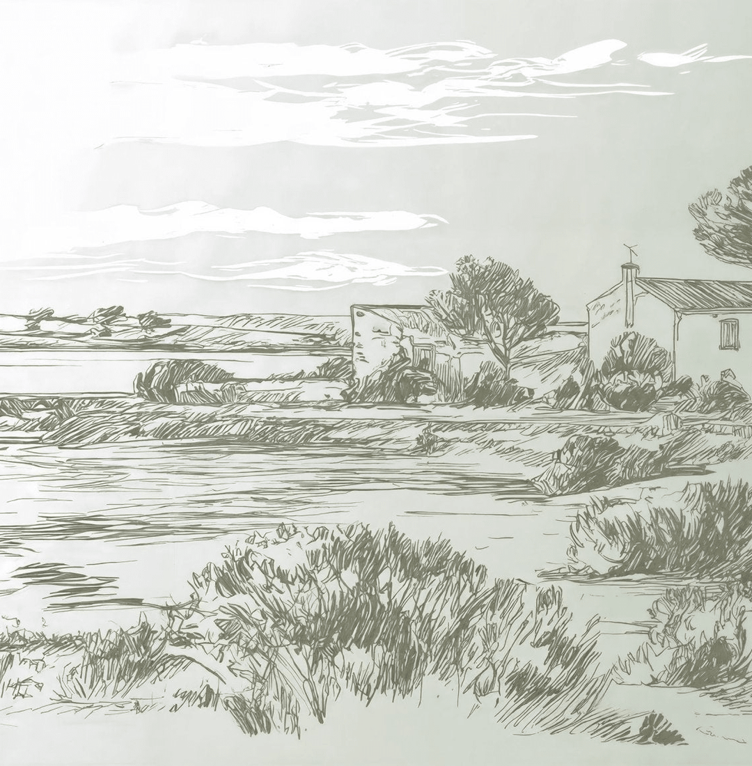 Maison du Rivage - Illulart: Papier peint panoramique