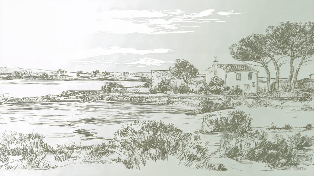 Maison du Rivage - Illulart: Papier peint panoramique