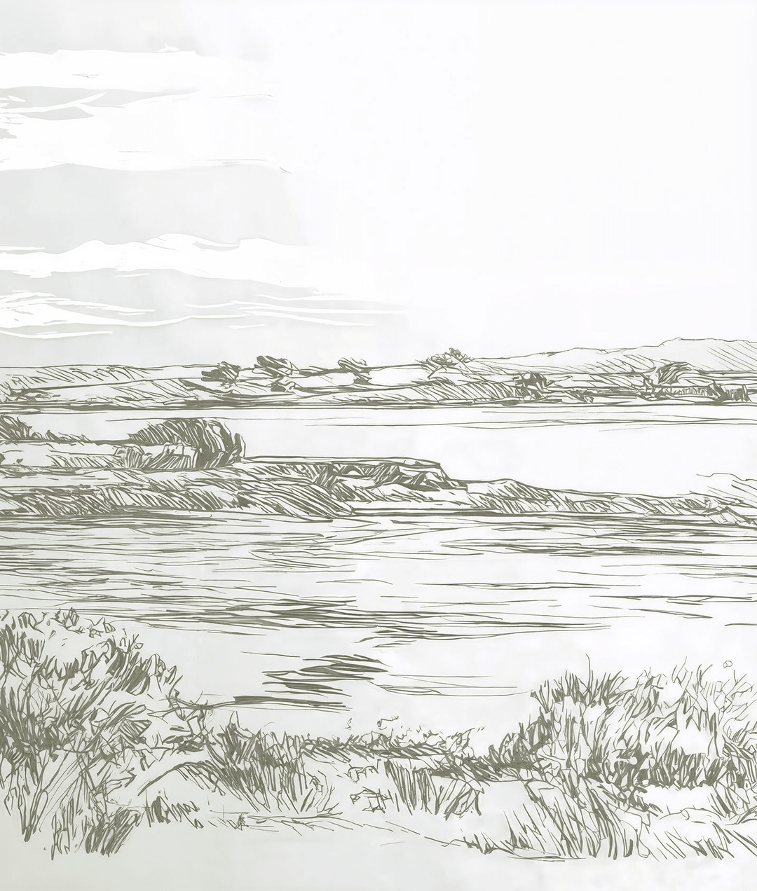 Maison du Rivage - Illulart: Papier peint panoramique