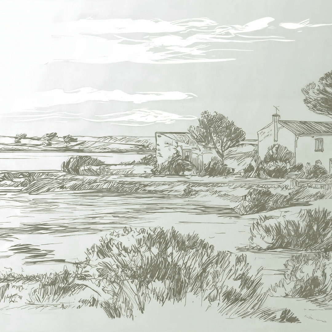 Maison du Rivage - Illulart: Papier peint panoramique