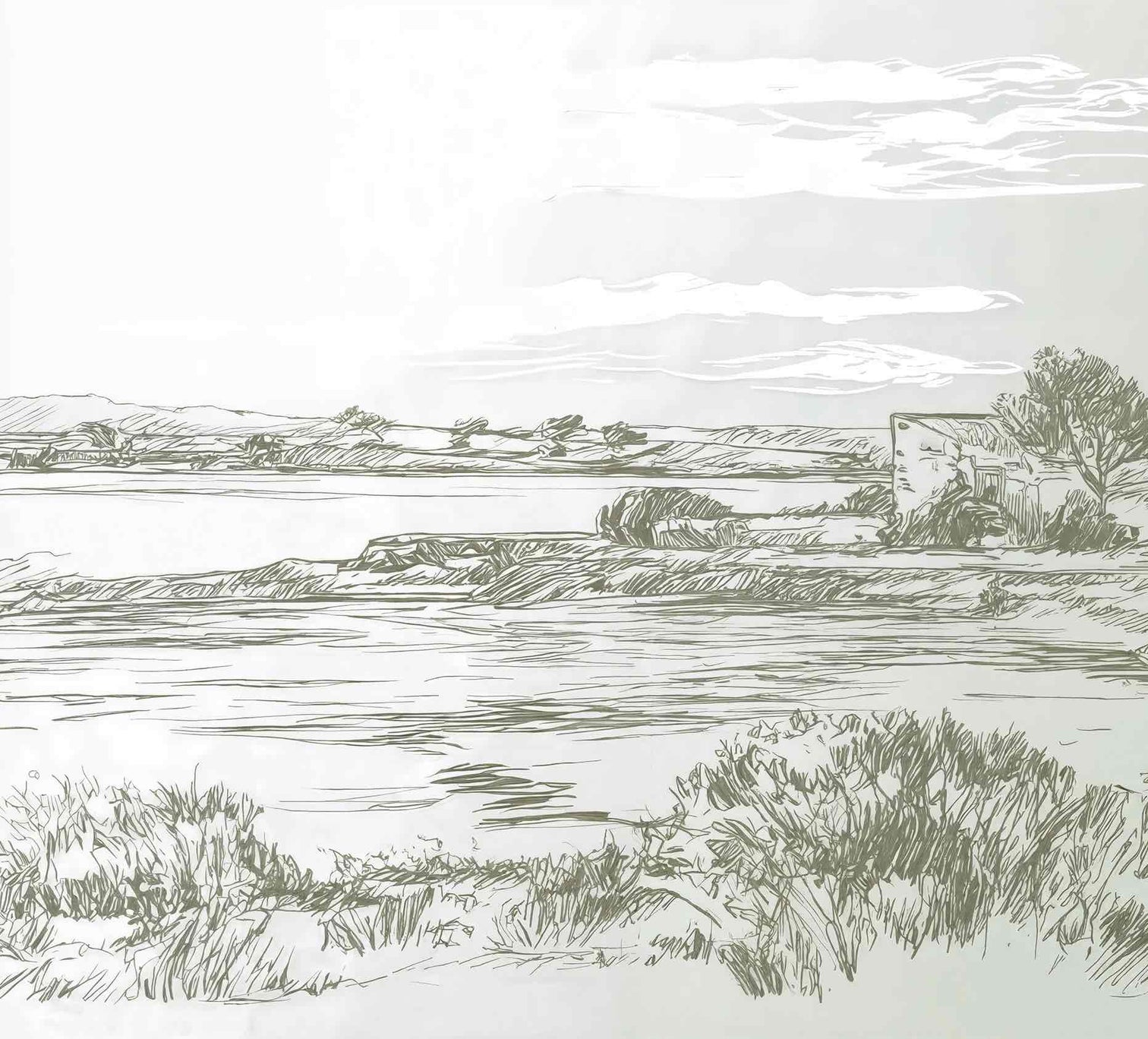 Maison du Rivage - Illulart: Papier peint panoramique