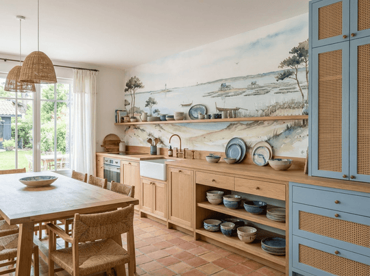 Marée douce - Illulart: Papier peint panoramique