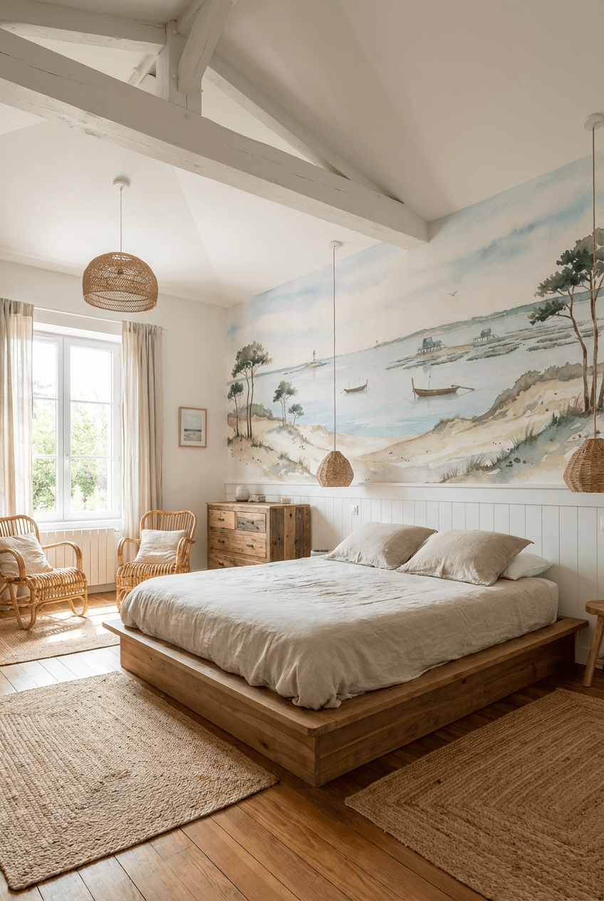 Marée douce - Illulart: Papier peint panoramique