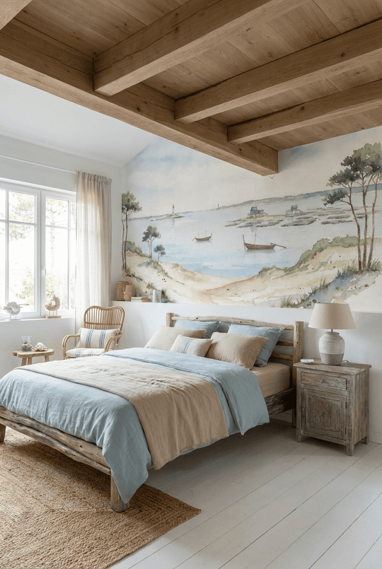 Marée douce - Illulart: Papier peint panoramique