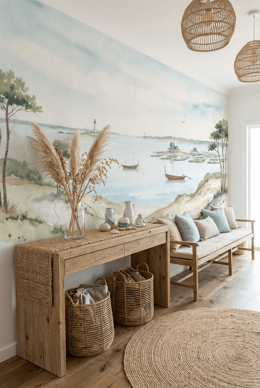 Marée douce - Illulart: Papier peint panoramique