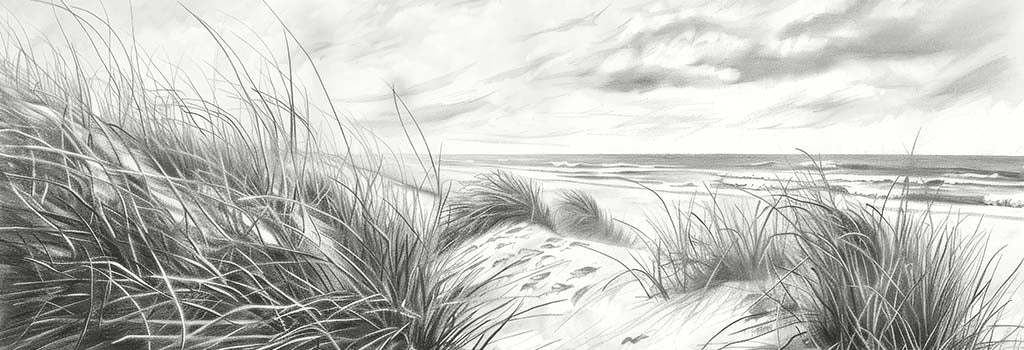 Mélodie des Dunes - Illulart: Papier peint panoramique
