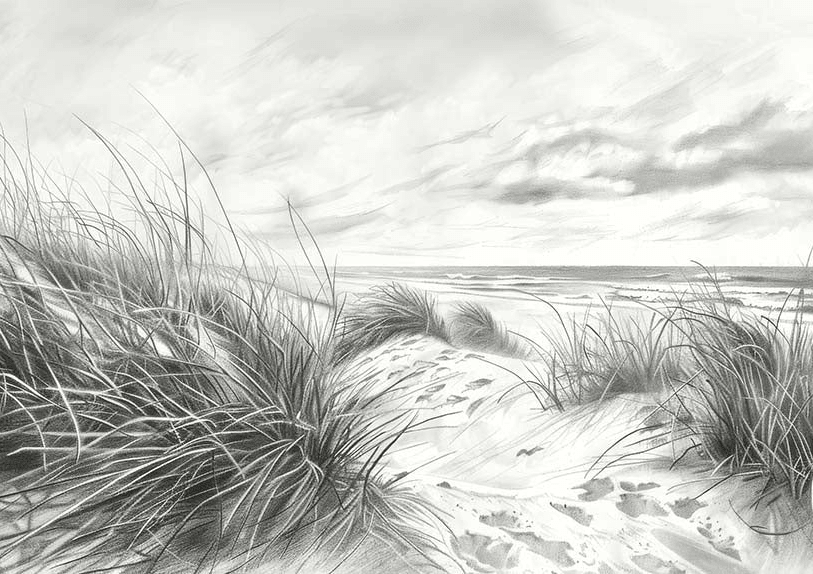 Mélodie des Dunes - Illulart: Papier peint panoramique