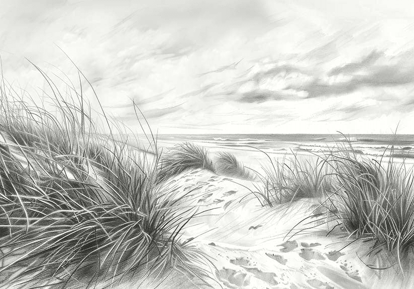 Mélodie des Dunes - Illulart: Papier peint panoramique