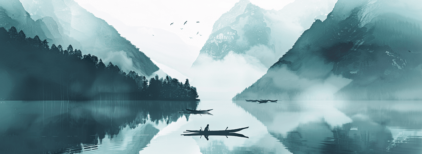 Miroir Bleu du Matin