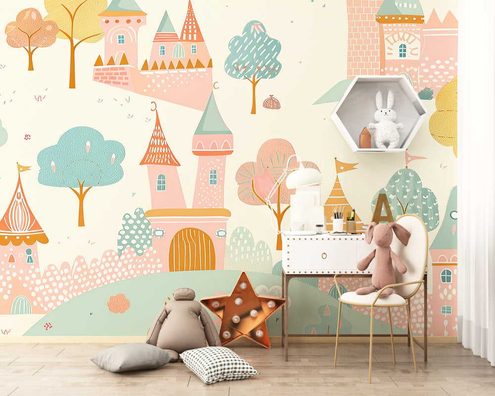 My Little Kingdom: Panoramic Wallpaper for Children