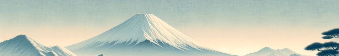 Mont Fuji - sérénité asiatique - Illulart: Papier peint panoramique