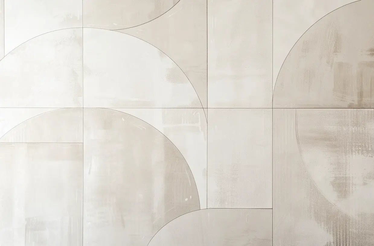 Mosaïque Moderne - Illulart: Papier peint panoramique