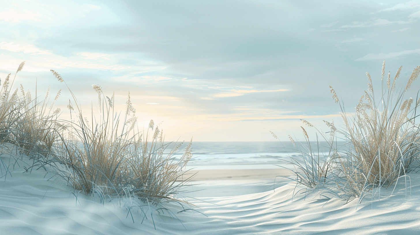 Küstennatur - Dünen am Meer