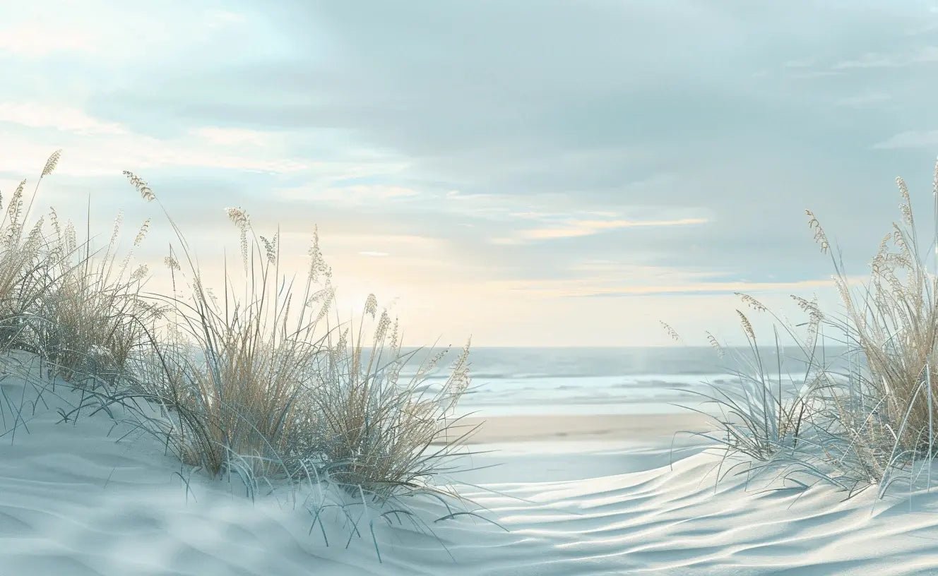 Nature cotière - Dunes en bord de mer - Illulart: Papier peint panoramique