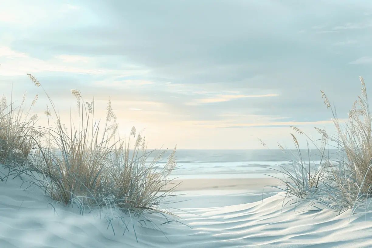 Nature cotière - Dunes en bord de mer - Illulart: Papier peint panoramique