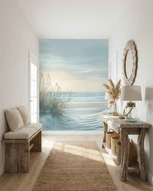 Nature cotière - Dunes en bord de mer - Illulart: Papier peint panoramique