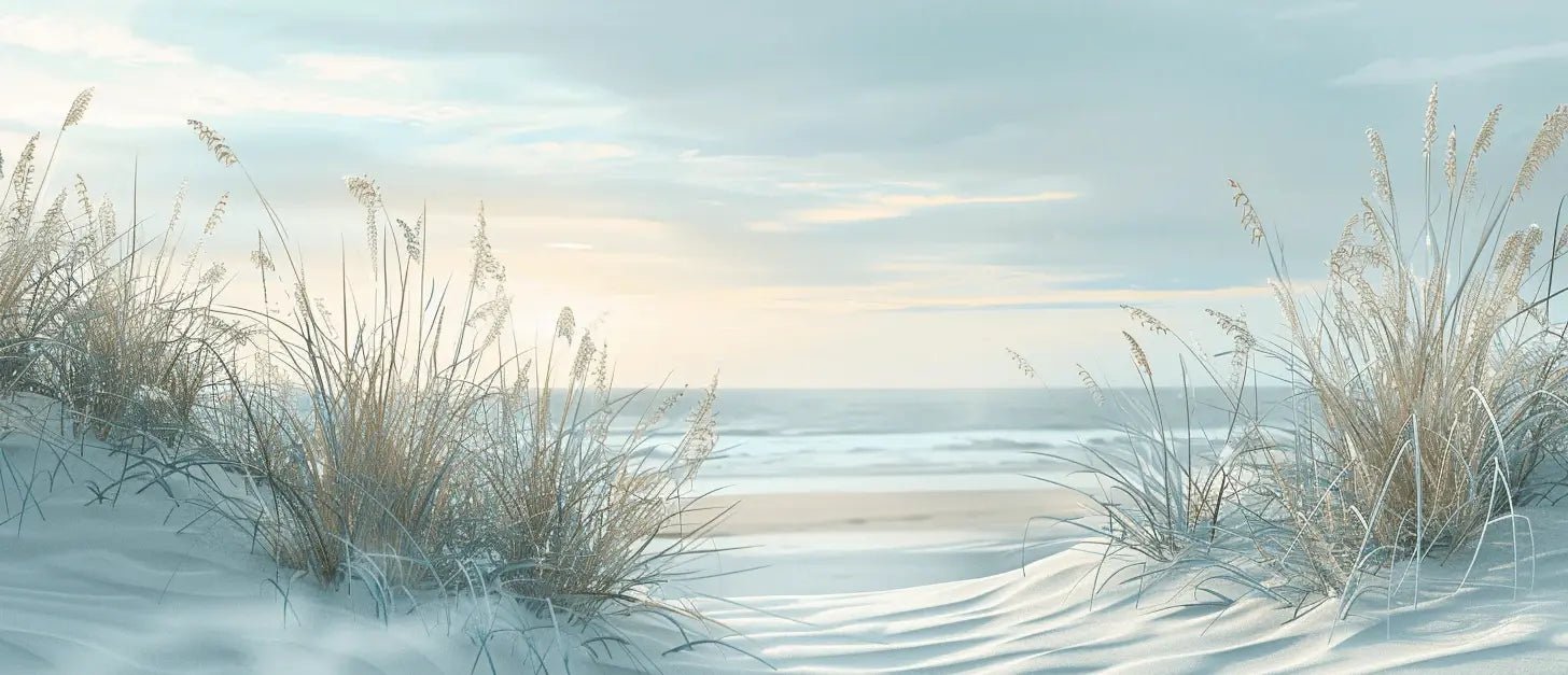 Nature cotière - Dunes en bord de mer - Illulart: Papier peint panoramique