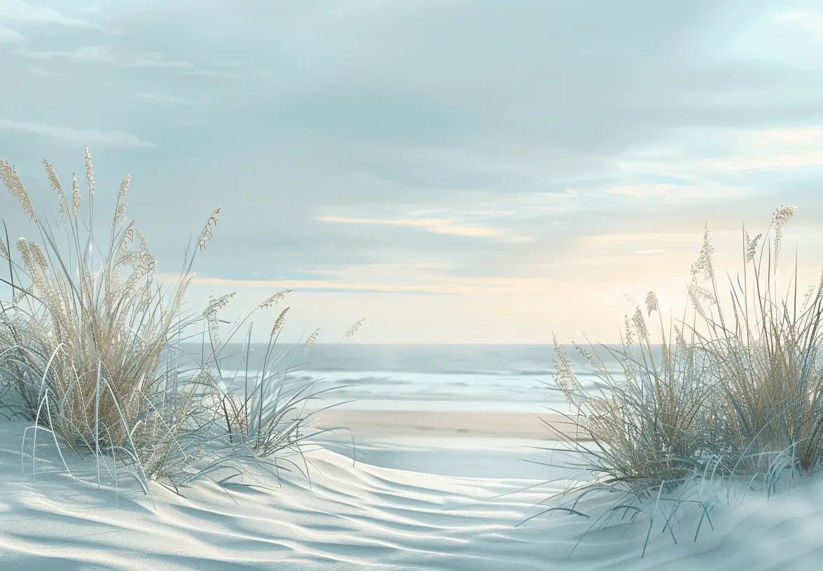 Nature cotière - Dunes en bord de mer - Illulart: Papier peint panoramique