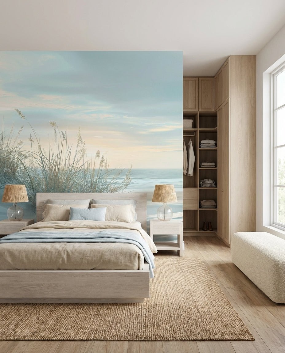 Nature cotière - Dunes en bord de mer - Illulart: Papier peint panoramique