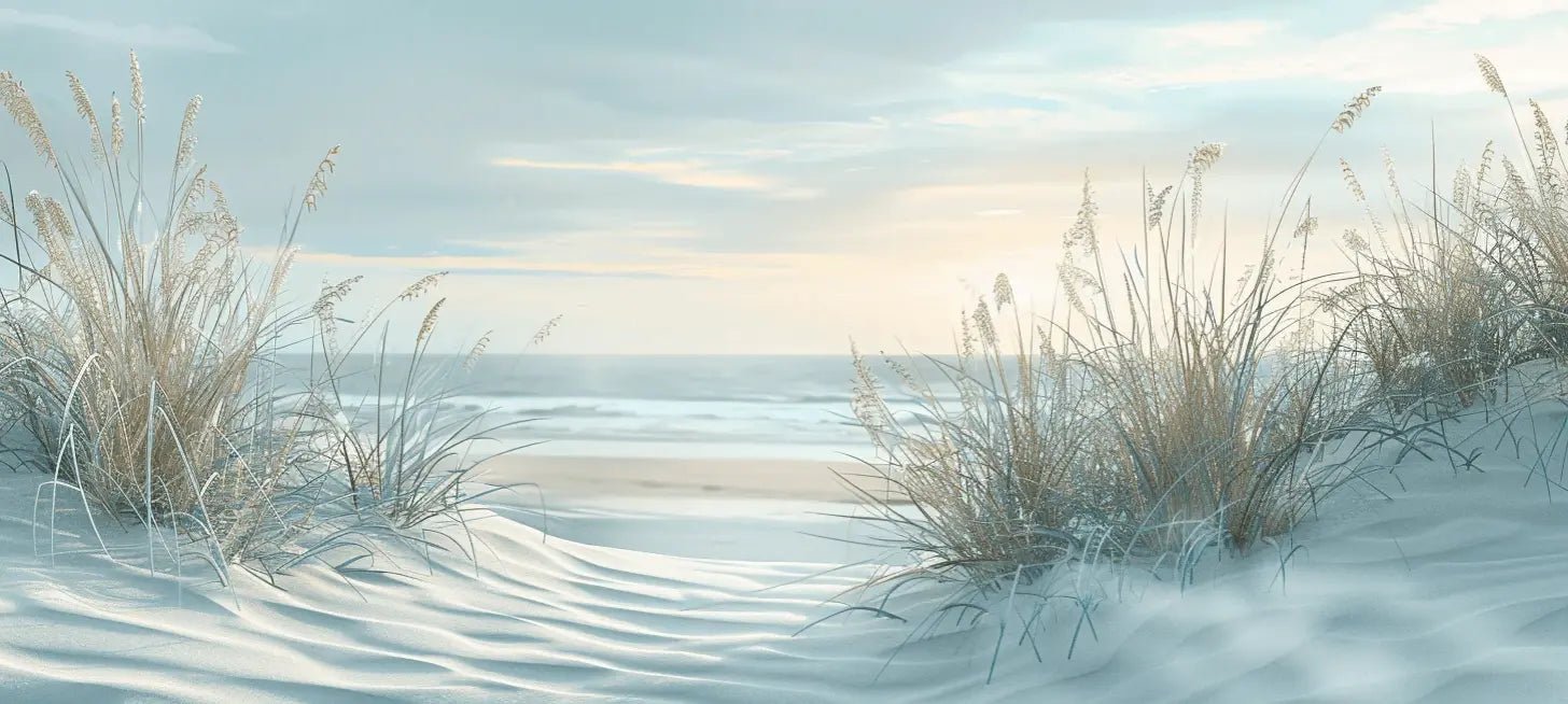 Nature cotière - Dunes en bord de mer - Illulart: Papier peint panoramique