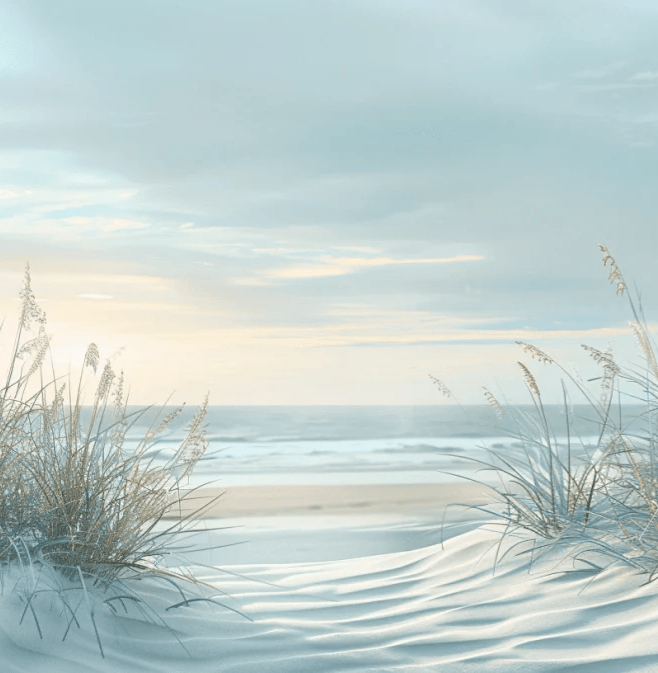 Nature cotière - Dunes en bord de mer - Illulart: Papier peint panoramique