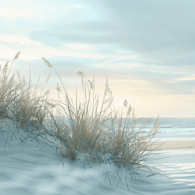 Nature cotière - Dunes en bord de mer - Illulart: Papier peint panoramique