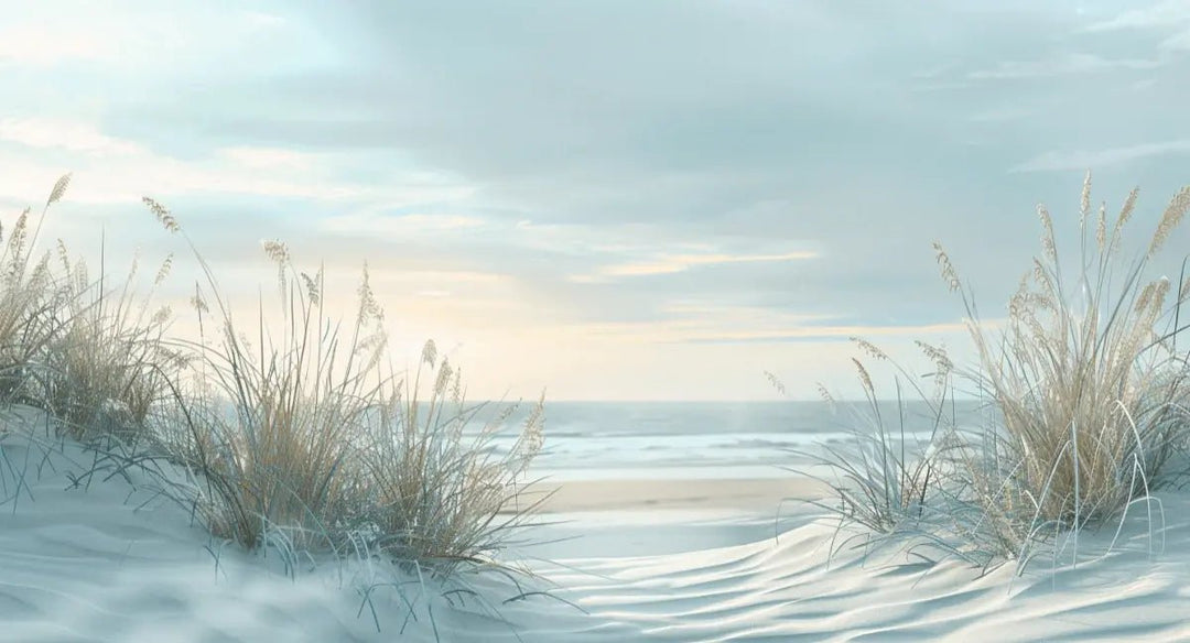 Nature cotière - Dunes en bord de mer - Illulart: Papier peint panoramique